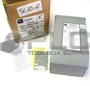 NEW SOLA HEVIDUTY HS12F1BS SHIELDED GENERAL PURPOSE TRANSFORMER LVGP TYPE HS