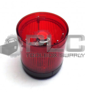 ALLEN BRADLEY 855T-B24TL4 STACK LIGHT BLACK HOUSING 24VAC RED LENS