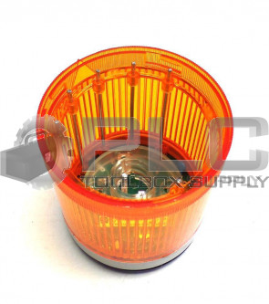ALLEN BRADLEY 855T-G24FN5 CONTROL TOWER STACK LIGHT GRAY HOUSING ORANGE