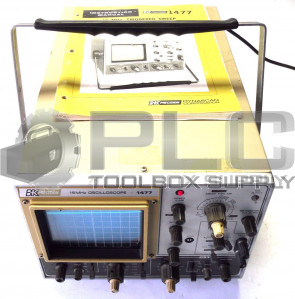 BK PRECISION OSCILLOSCOPE 1477 15MHZ DUAL TRACE TRIGGERED SWEEP W/ MANUAL
