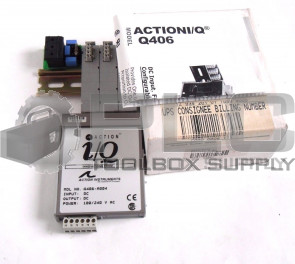 ACTION INSTRUMENTS I/Q Q406-A004 ISOLATOR INPUT:DC OUTPUT:DC  POWER:100/240 V AC