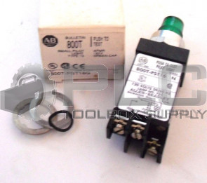 NEW ALLEN BRADLEY 800T-PST16G SERIES N SMALL PILOT LIGHT TYPE 13