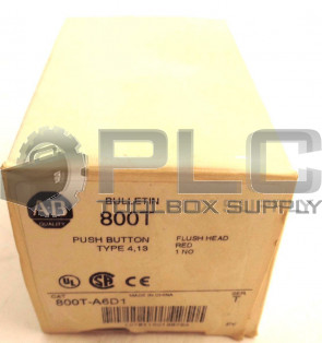 NEW ALLEN BRADLEY 800T-A6D1 PUSHBUTTON SER.T 800TA6D1