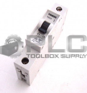 NEW SIEMENS 5SX2 101-7 CIRCUIT BREAKER 1AMP 1P 5SX21 C1