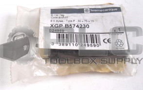 NEW TELEMECANIQUE XGP B574230 READ/WRITE TAG 50X75X15MM