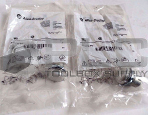 NEW ALLEN BRADLEY 800F-P7 CLEAR PILOT LIGHT LOT OF 2