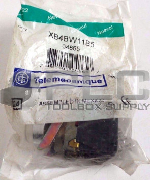 NEW TELEMECANIQUE XB4BW11B5 PUSHBUTTON SWITCH