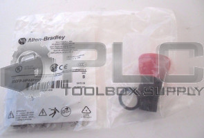 NEW ALLEN BRADLEY 800FP-MP44PX02 SERIES B 40MM PUSH/PULL RED