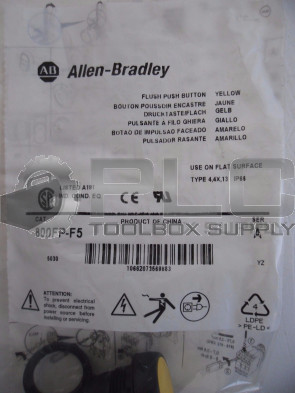 NEW ALLEN BRADLEY 800FP-F5 PUSH BUTTON SER A