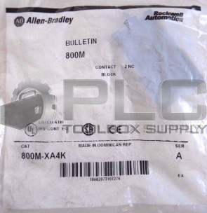 NEW ALLEN BRADLEY 800M-XA4K CONTACT BLOCK SER A