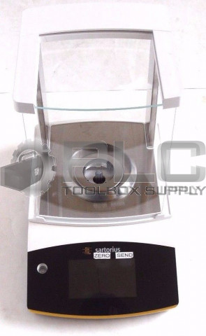 SARTORIUS QUINTIX 124-1S 120g BY 0.1mg ANALYTICAL BALANCE