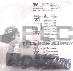 NEW WOODHEAD 1A5006-34 MINI-CHANGE  CONNECTOR SCREW TYPE