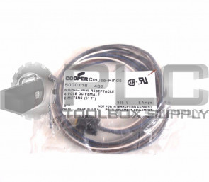 NEW COOPER 5000118-437 MICRO-MINI RECEPTACLE