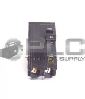 NEW SQUARE D QO220 20 AMP PLUG-IN CIRCUIT BREAKER