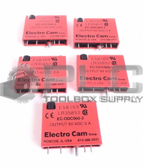 NEW ELECTRO CAM EC-ODC060-3 ECODC0603 OUTPUT RELAY LOT OF 5