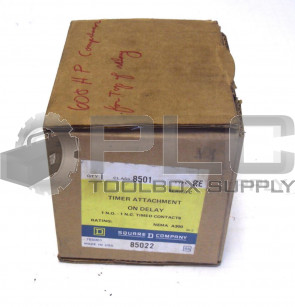 NEW SQUARE D 8501 GE TIMER ATTACHMENT ON DELAY SERIES C 8501GE