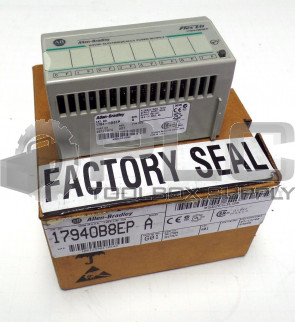 NEW ALLEN BRADLEY 1794-OB8EP SERIES A FLEX I/O OUTPUT MODULE WITH BOX