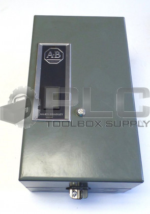 NEW ALLEN BRADLEY 509 MAGNETIC MOTOR CONTROLLER SIZE 2 509-CAA ENCLOSURE 509CAA
