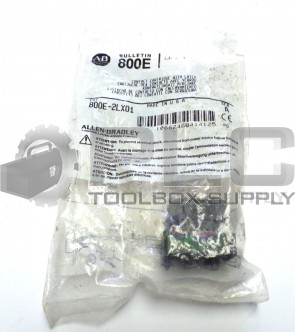 NEW ALLEN BRADLEY 800E-2LX01 CONTACT CARTRIDGE W/ LATCH