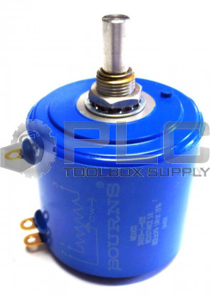 NEW BOURNS 3400S-1-502 POTENTIOMETER WIREBOUND RESISTANCE 5K