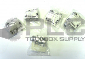 NEW LOT OF 5 HUBBELL SHC1012 CORD CONNECTOR