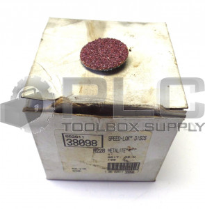 NEW SPEED-LOK METALITE 38098 662611 88 COUNT GRIT 36