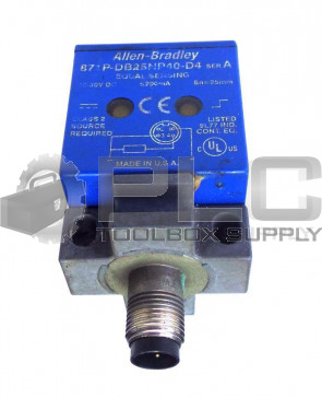 ALLEN BRADLEY 871P-DB25NP40-D4 PROXIMITY SENSOR