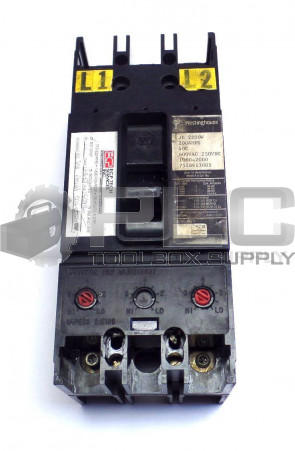 WESTINGHOUSE JB 2200W 2 POLE CIRCUIT BREAKER