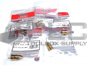 NEW LOT OF 5 LINCOLN ELECTRIC KP1999-1 .045" - .052" OUTGOING GUIDE TUBE