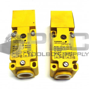 LOT OF 2 TURCK NI35-CP40-BZ3X PROXIMITY LIMIT SWITCH