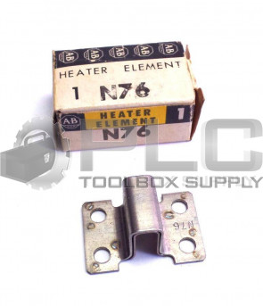 NEW LOT OF 2 ALLEN BRADLEY N76 HEATER ELEMENT