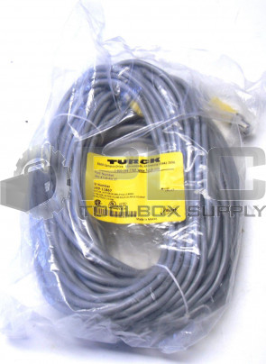 NEW TURCK RKC 8T-25-RSC 8T (U99-11867) EUROFAST MOLDED CORDSET