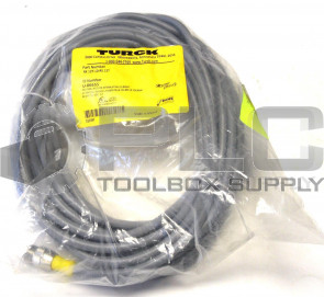 NEW TURCK RK 12T-10-RS 12T (U-06655) EUROFAST MOLDED CORDSET