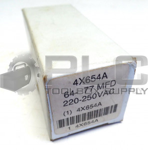 NEW AEROVOX PHILIPS M 64-77 MFD MOTOR START CAPACITOR 4X654A