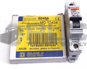NEW SQUARE D MG17404 THERMAL MAGNETIC BREAKER