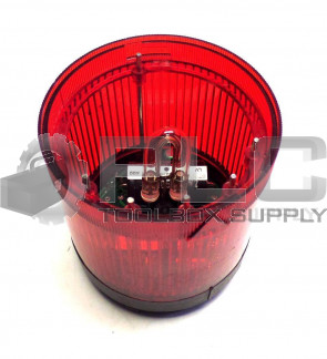 ALLEN BRADLEY 855T-B24BR4 CONTROL TOWER STACK LIGHT BLACK HOUSING RED