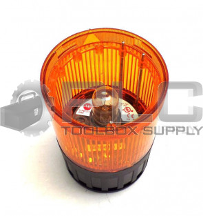 ALLEN BRADLEY 855T-B10DD5 AMBER STEADY INCANDESCENT 2-CIRCUIT WITH SOUND