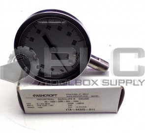 NEW ASHCROFT 251009SWL02L100 DURALIFE GAUGE 0-100 PSI
