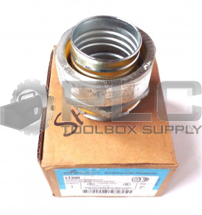 NEW CROUSE HINDS LT200 2" LIQUIDTIGHT CONNECTOR STRAIGHT