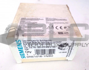 NEW SIEMENS 3RB1016-1NB0 SIRUS OVERLOAD RELAY 3RB10161NB0