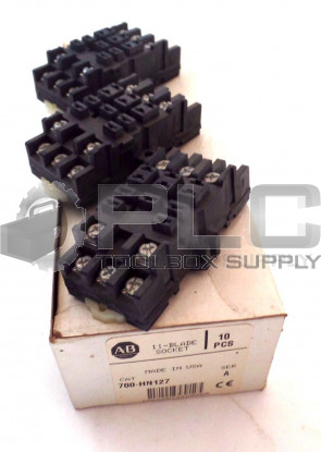 NEW ALLEN BRADLEY 700-HN127 SER.A BASES LOT OF 3