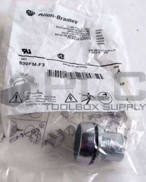 NEW ALLEN BRADLEY 800FM-F3 FLUSH PUSH BUTTON