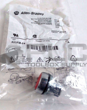 NEW ALLEN BRADLEY 800FM-F4 FLUSH PUSH BUTTON
