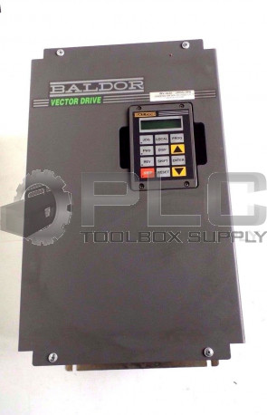 BALDOR VE0003A02 VECTOR DRIVE 20HP 230VAC 3 PH 50/60 HZ PARTS NOT WORKING