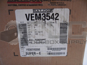 NEW BALDOR VEM3542 .75HP 1750RPM 3PH 60HZ 56C 3517M TEFC F1
