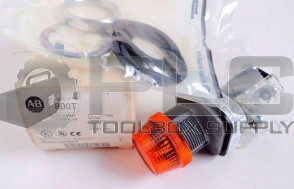 NEW ALLEN BRADLEY 800T-QH24A PILOT LIGHT AMBER 800TQH24A