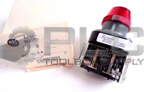 NEW ALLEN BRADLEY 800T-QH24R SERIES T PILOT LIGHT RED 800TQH24R