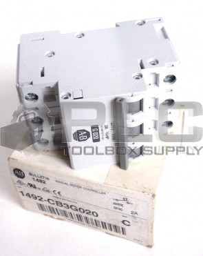 NEW ALLEN BRADLEY 1492-CB3G020 SER.C CIRCUIT BREAKER