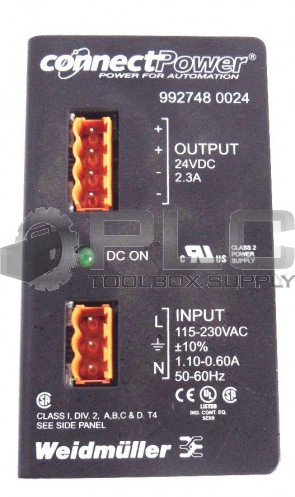 WEIDMULLER 992748 0024 POWER SUPPLY