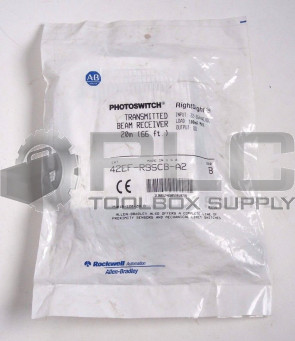 NEW ALLEN BRADLEY 42EF-R9SCB-A2 SER B PHOTOSWITCH TRANSMITTED BEAM RECEIVER 20M
